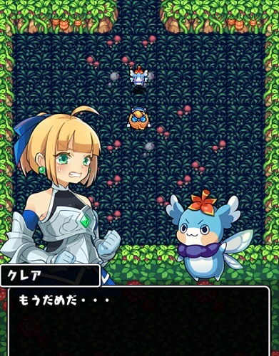 魔女の迷宮　ゲーム画面