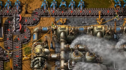 Factorio ゲーム画面1